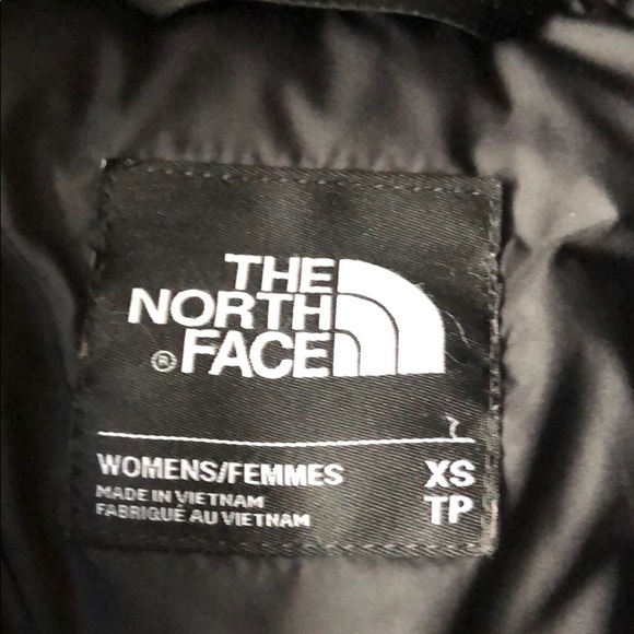 North Face down long puffer jacket, black, size XS - Picture 10 of 11